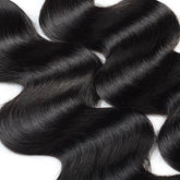 Bundles with Closure Body Wave Hair 2 Bunldes With 4x4 Lace Closure - MeetuHair